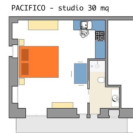 Pacifico Turin Studio Bagian luar foto